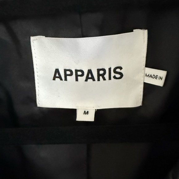 APPARIS Lauren Vegan Leather Overcoat - Picture 6 of 8